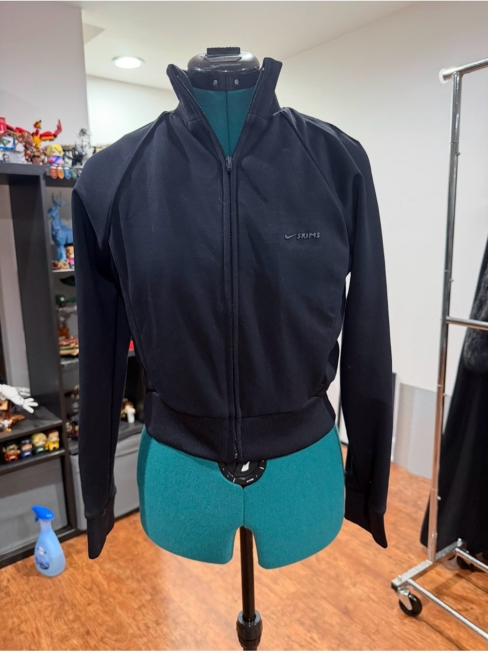 NikeSKIMS Matte Trichot Track Jacket - Picture 4 of 7